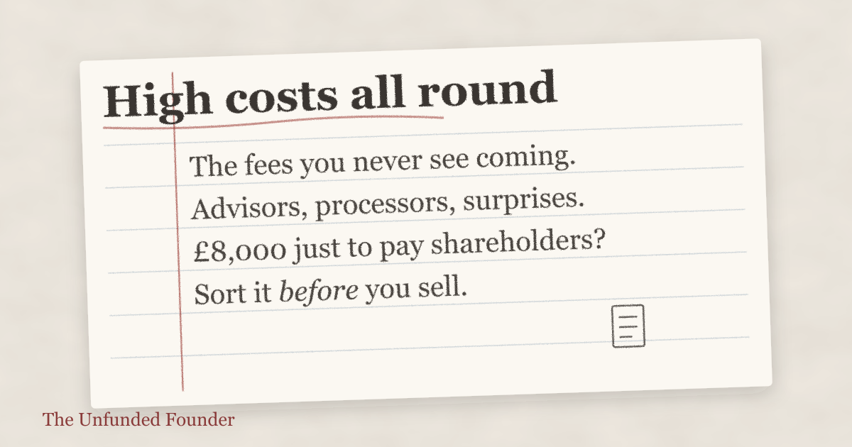 High costs all round